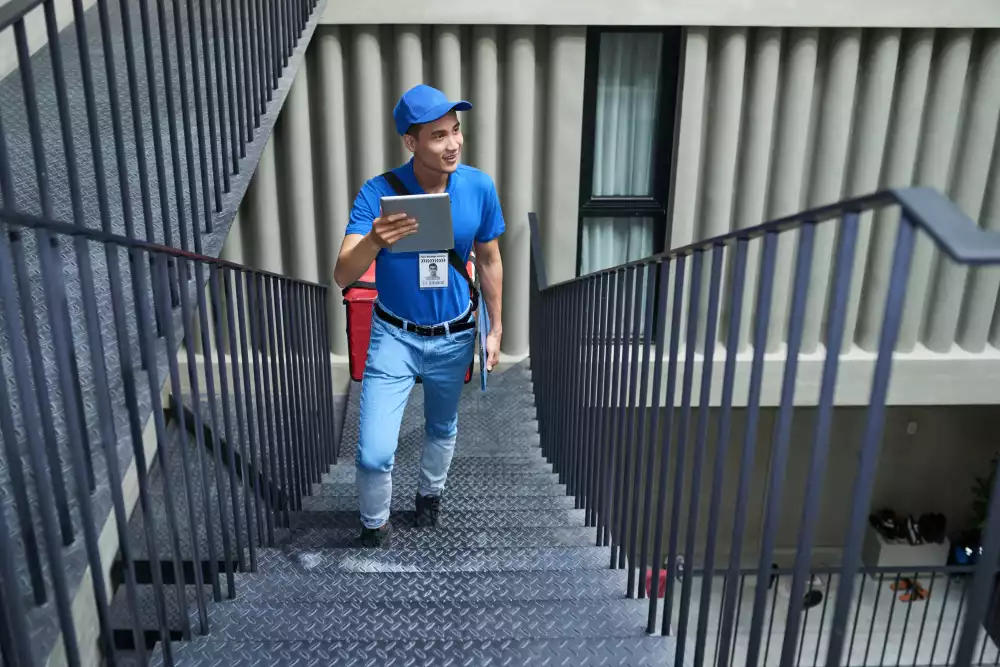 Metal Yangın Merdiveni Montajı